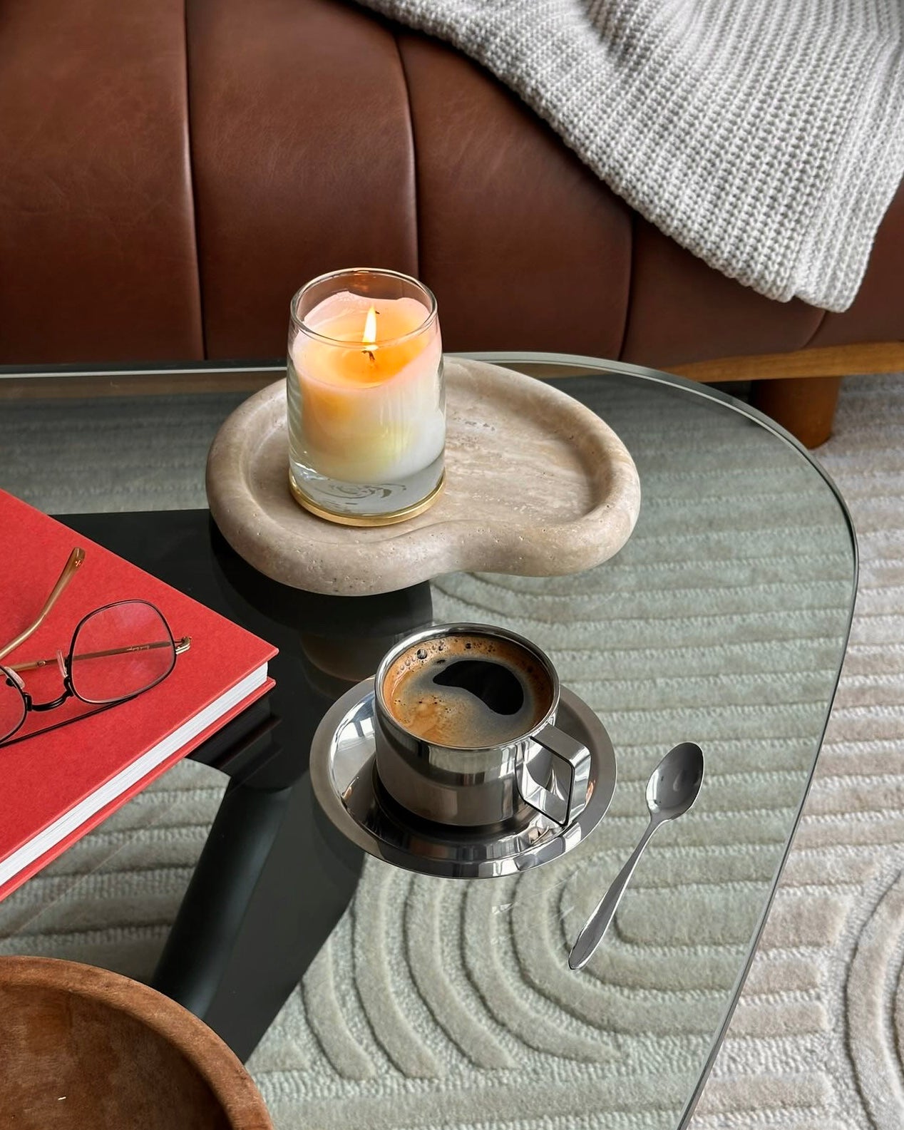 The Bubble Candleholder; Green Onyx – Shoppe Clover